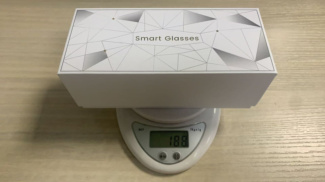 Stylish Women's Smart Glasses L3: Anti-Blue Light, Music, Voice Assistant & Easy Touch Control