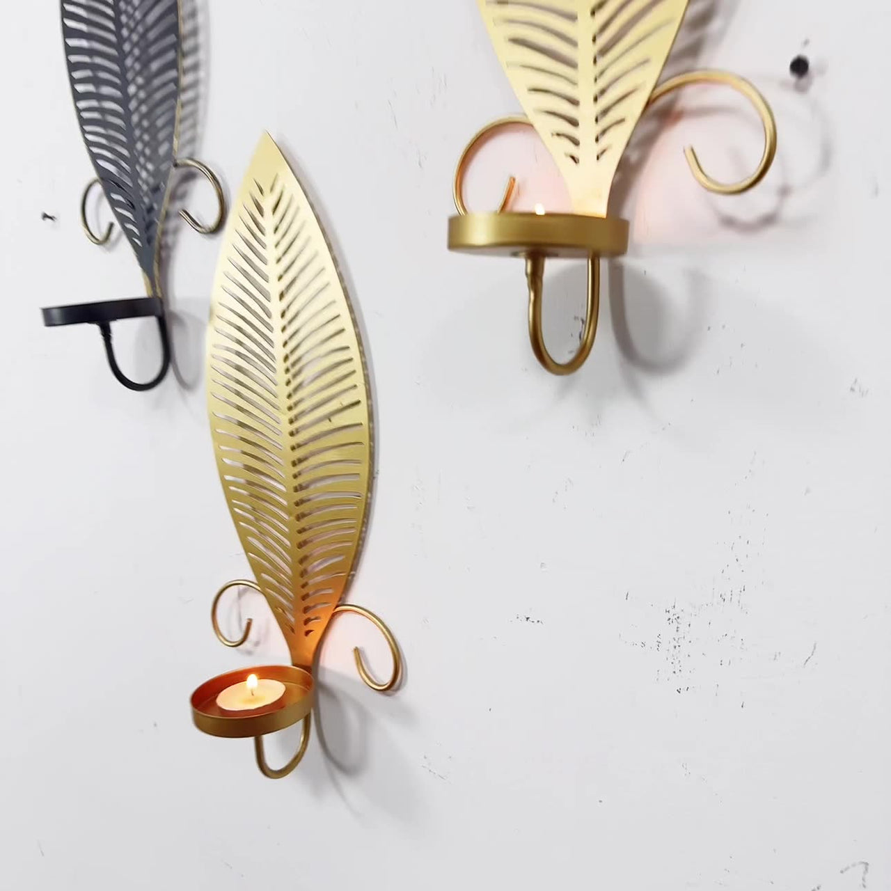 Candle Wall Hanging Candlestick: Elegant Centerpiece for Events