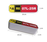 Thumbnail for A6 R6 07L-25R Designed Light Fridge Magnet