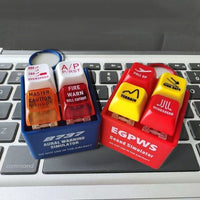 Thumbnail for Boeing 737 & A320 EGPWS Warning Sound Simulator - Civil Aviation Flight Commemorative Keychain