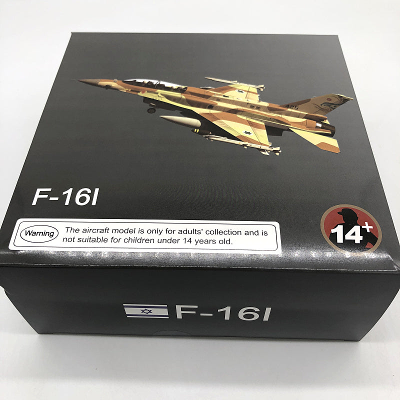 1:72 Scale US F-16I "Storm" (Israeli Air Force) Diecast Alloy Model