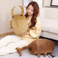 Thumbnail for 50cm/60cm Creative Simulation Insect Plush Toys Stuffed Cartoon Dolls Beetle Pillow