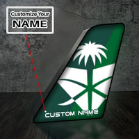 Thumbnail for New Saudia Arabian Airlines Designed Led Aircraft Tail & 3D Lamp