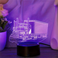 Thumbnail for Truck 3D Designed Night Lamp
