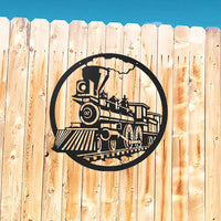 Thumbnail for Steam Train Wall Sculpture 30x30CM