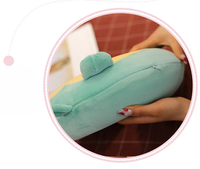 Thumbnail for Cartoon U-Shaped Memory Cotton Neck Pillow: Soft Travel Headrest