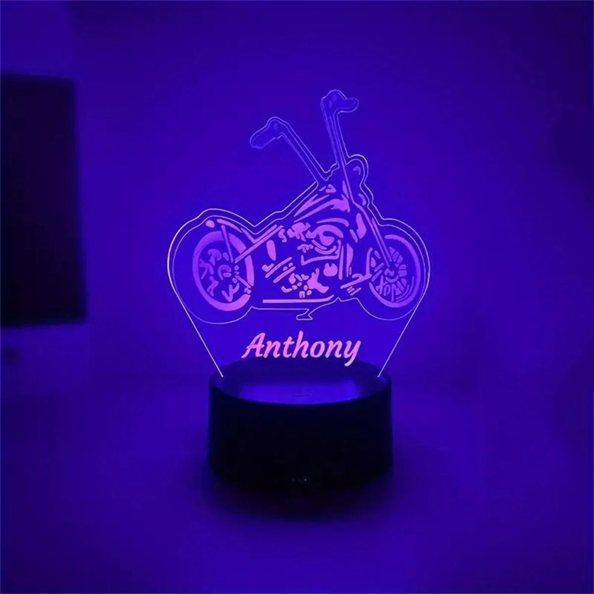 Motorcycle 3D Designed Night Lamp