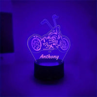 Thumbnail for Motorcycle 3D Designed Night Lamp