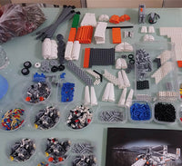 Thumbnail for Twin-rotor Transport Helicopter Building Set (Motorised Spinning Rotors)