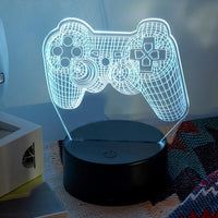 Thumbnail for Powered Modern Game Controller 3D Designed Night Lamp
