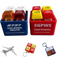 Thumbnail for Boeing 737 & A320 EGPWS Warning Sound Simulator - Civil Aviation Flight Commemorative Keychain