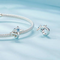 Thumbnail for 925 Silver Airplane Starburst Bracelet