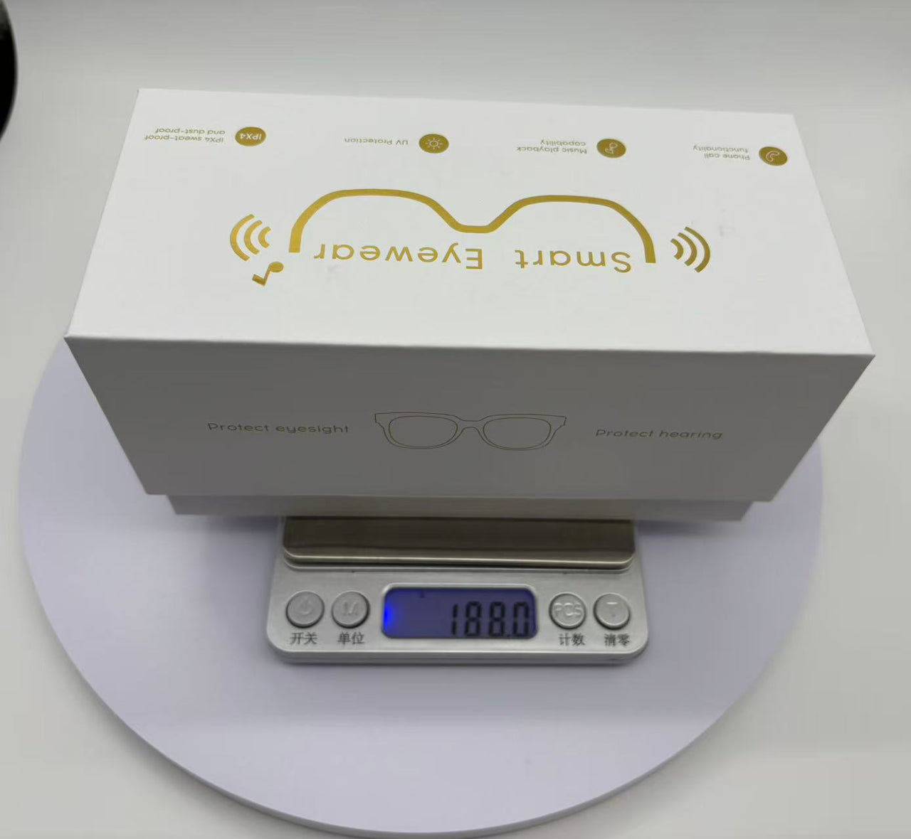 Outdoor Cycling Essential: YJ006 Bluetooth Glasses - Windproof Sunglasses with Audio Call Function