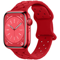 Thumbnail for Silicone Strap For Apple Watch bracelet Breathable Band