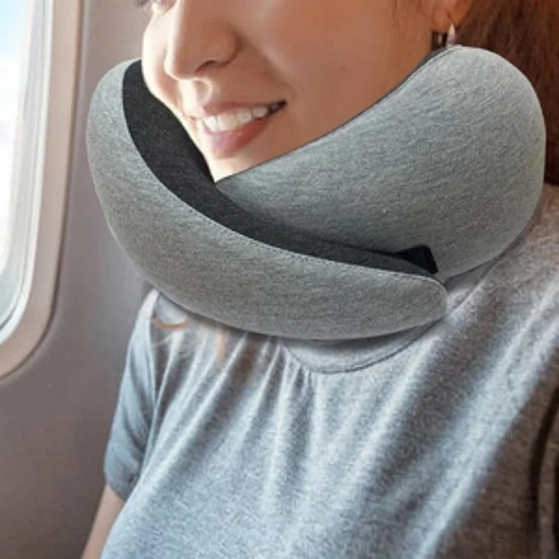 Durable Non-Deformed U-Shaped Travel Neck Pillow Cushion: For Airplane