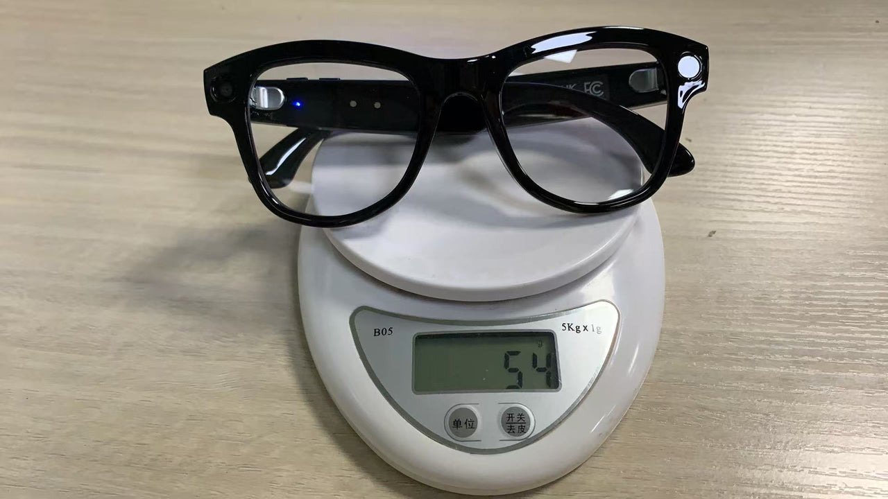 Smart Camera Glasses M02Ultra: AI-Powered, WiFi, Navigation & Convenient Charging Case