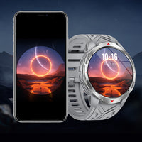 Thumbnail for KT88 Sports Smart Watch: 1.7 Inch Fitness Recording Flashlight, Compass & Large Battery