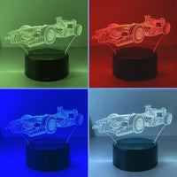 Thumbnail for Sports Car Modeling 3D Designed Night Lamp