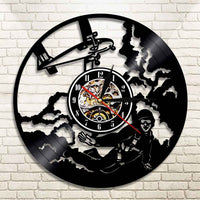 Thumbnail for Pilot Skydiving Sports Designed Wall Clocks