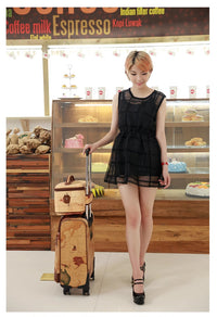 Thumbnail for Retro Travel Universal Wheel Suitcase