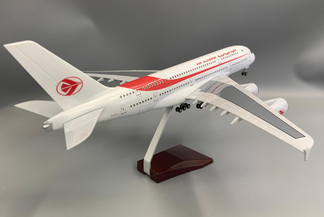Algeria Air Airlines Airbus A380 Airplane Model (1/160 Scale)