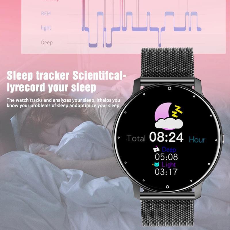 ZL02D Waterproof Smart Bracelet: Heart Rate, Blood Pressure & Sleep Tracking for Active Lifestyles
