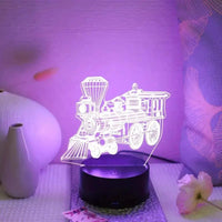 Thumbnail for Train 3D Designed Night Lamp