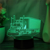 Thumbnail for Truck 3D Designed Night Lamp