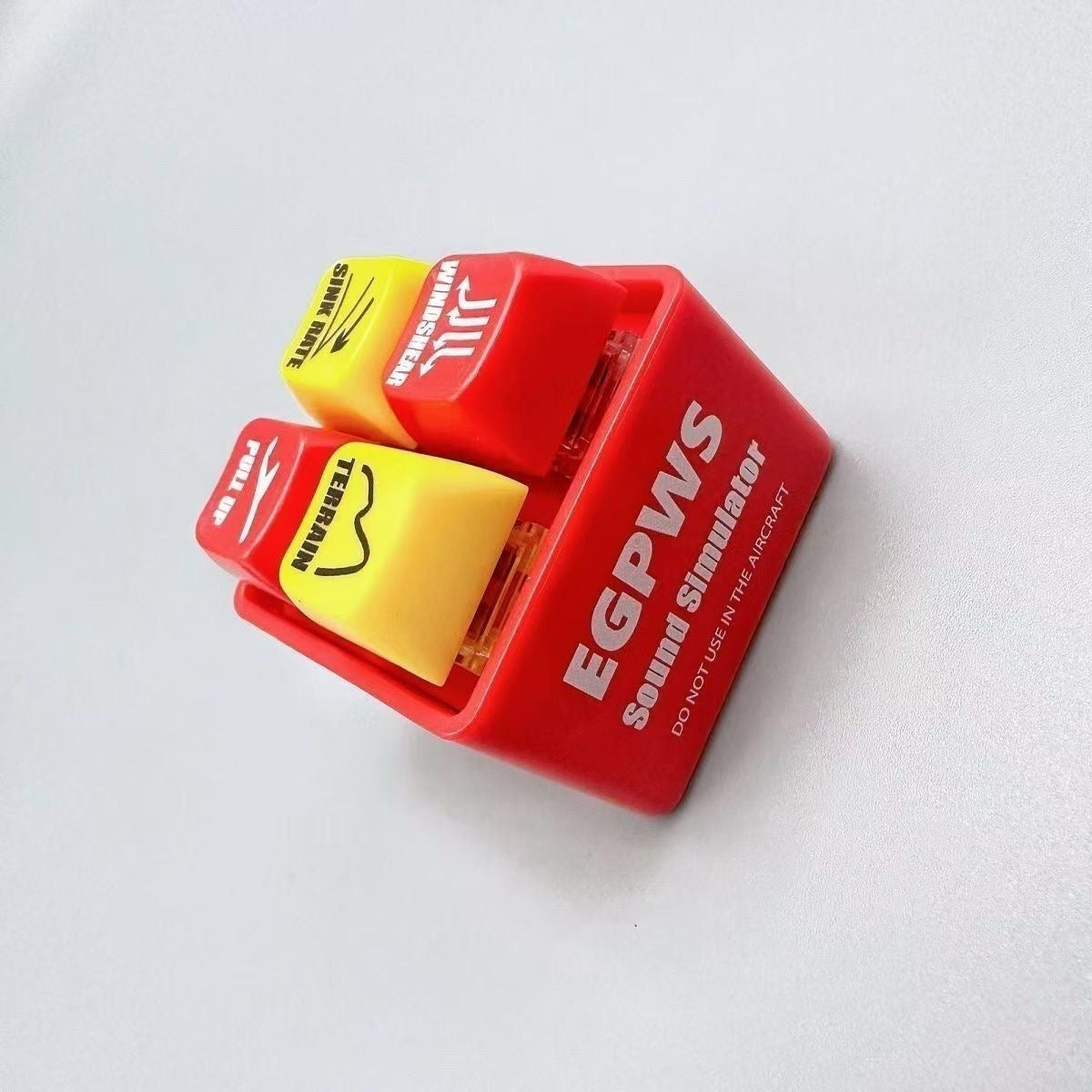 Boeing 737 & A320 EGPWS Warning Sound Simulator - Civil Aviation Flight Commemorative Keychain