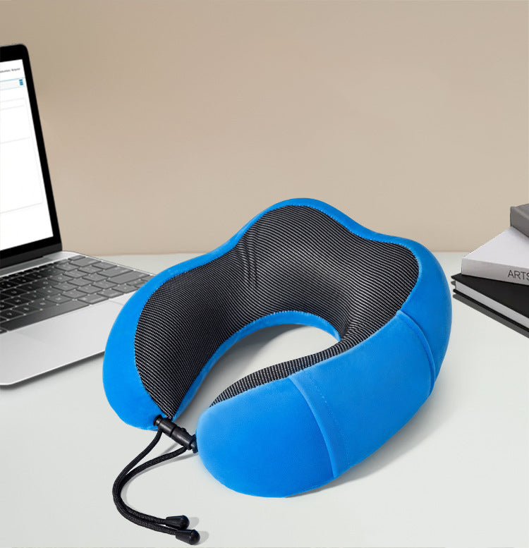 U Shaped Memory Foam Neck Pillow For Travel Cervical Healthcare