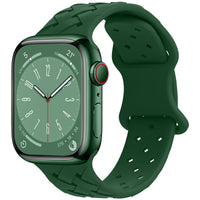 Thumbnail for Silicone Strap For Apple Watch bracelet Breathable Band