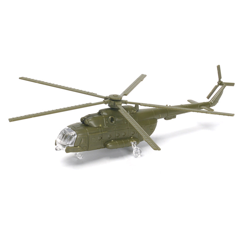 Airplane Assembly Model Puzzle Building Mini Plastic Military Random color Model