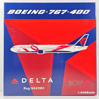 Thumbnail for Delta Air Lines Boeing B767-400 N845MH Airplane Model (1:400 Scale)