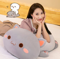 Thumbnail for 40-70cm Kawaii Climbing Peach Cat Plush Doll
