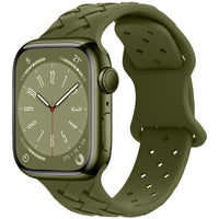Thumbnail for Silicone Strap For Apple Watch bracelet Breathable Band