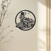 Thumbnail for Steam Train Wall Sculpture 30x30CM