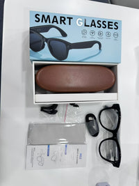 Thumbnail for Smart Camera Glasses M02Ultra: AI-Powered, WiFi, Navigation & Convenient Charging Case