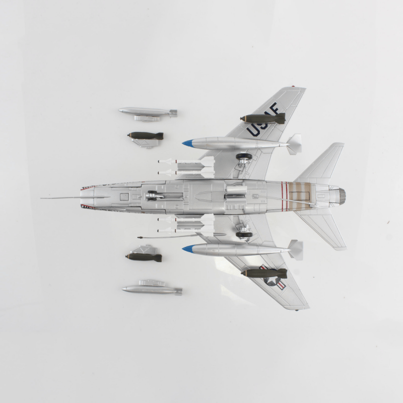1/72 Scale F100D Alloy Model: Fighter Jet F-100D 307TFS Bien Hoa AB RVN1965  Military Collectible Toy