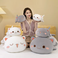 Thumbnail for 40-70cm Kawaii Climbing Peach Cat Plush Doll