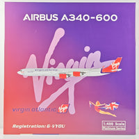 Thumbnail for Virgin Atlantic Airbus A340-600 G-VYOU Airplane Model 1/400 Scale