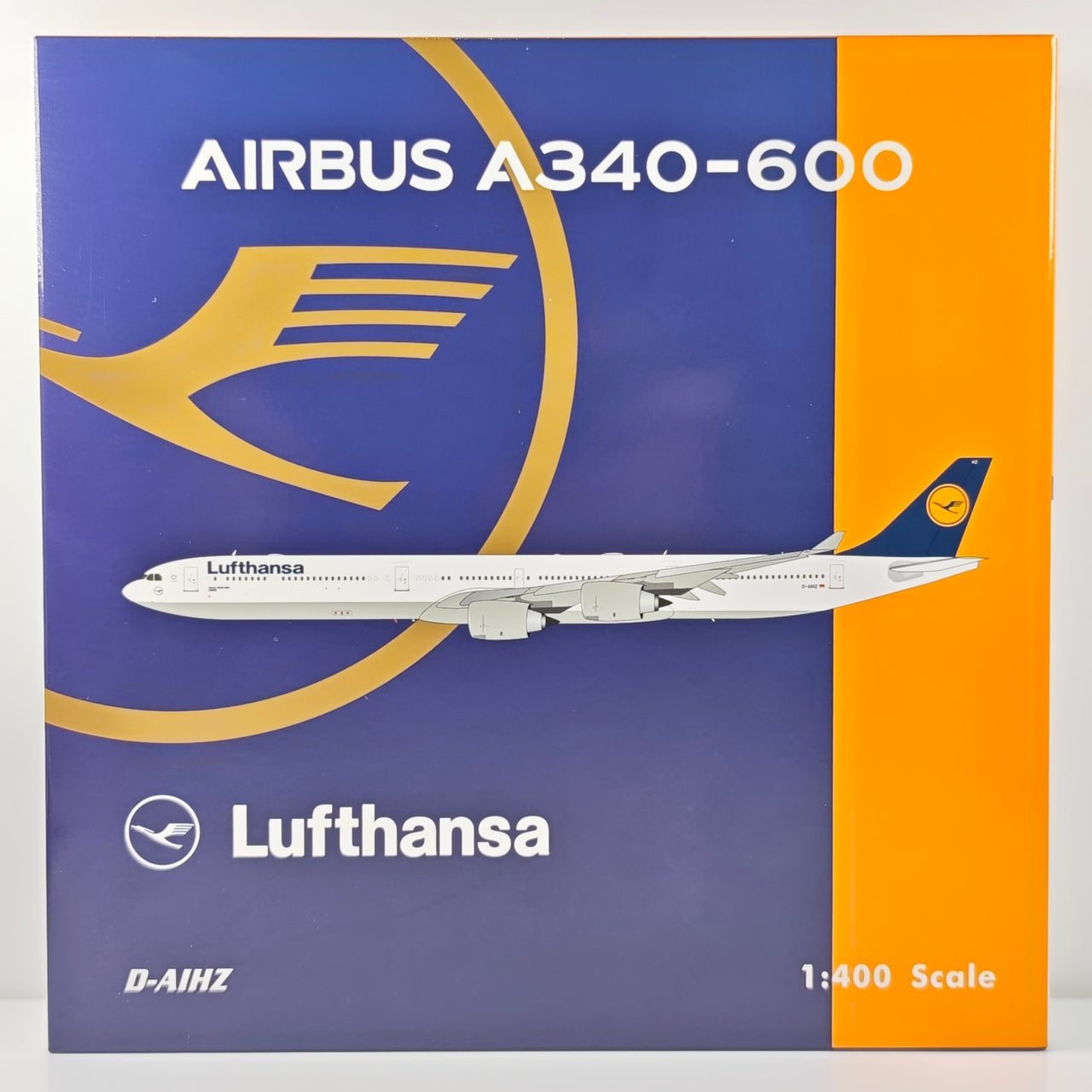Lufthansa Airlines Airbus A340-600 D-AIHZ Airplane Model 1/400 Scale
