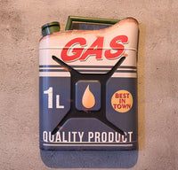 Thumbnail for American Country Retro Iron Oil Drum Decorative Wall Hanging