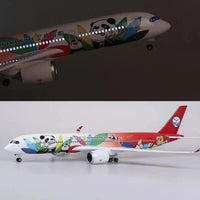 Thumbnail for Sichuan Panda Airbus A350 Airplane Model (1/142 Scale)