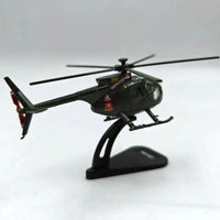 Thumbnail for Diecast 1:100 Scale Alloy US OH-6A Classic Helicopter Model