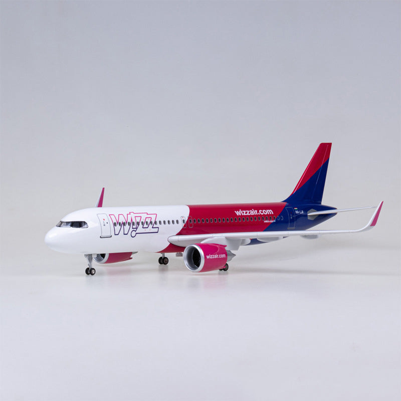 Wizz Air Airlines Airbus A320neo Airplane Model (47CM)