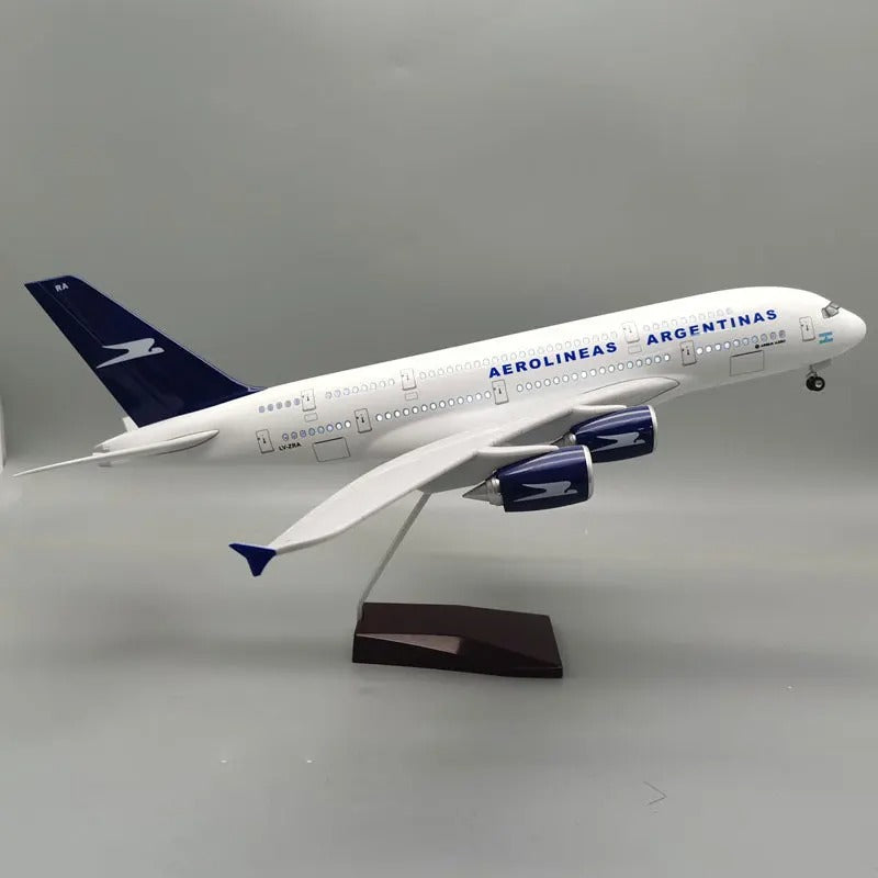 Argentine Airlines Airbus A380 Airplane Model (1/160 Scale)