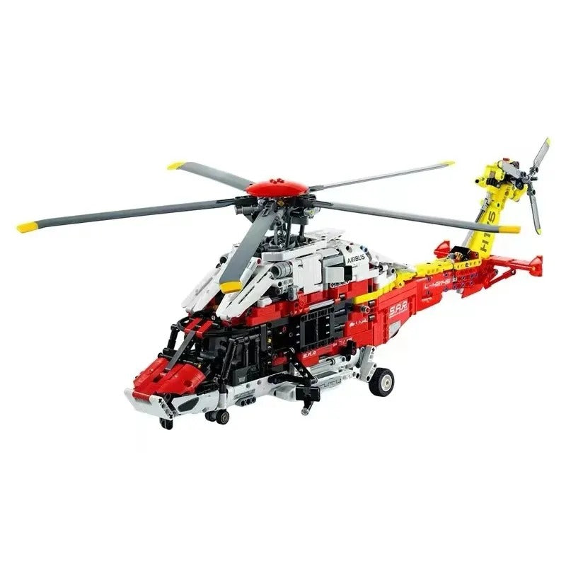 42145 Technical Airbus H175 Rescue Helicopter Building Set (Motorised Spinning Rotors)