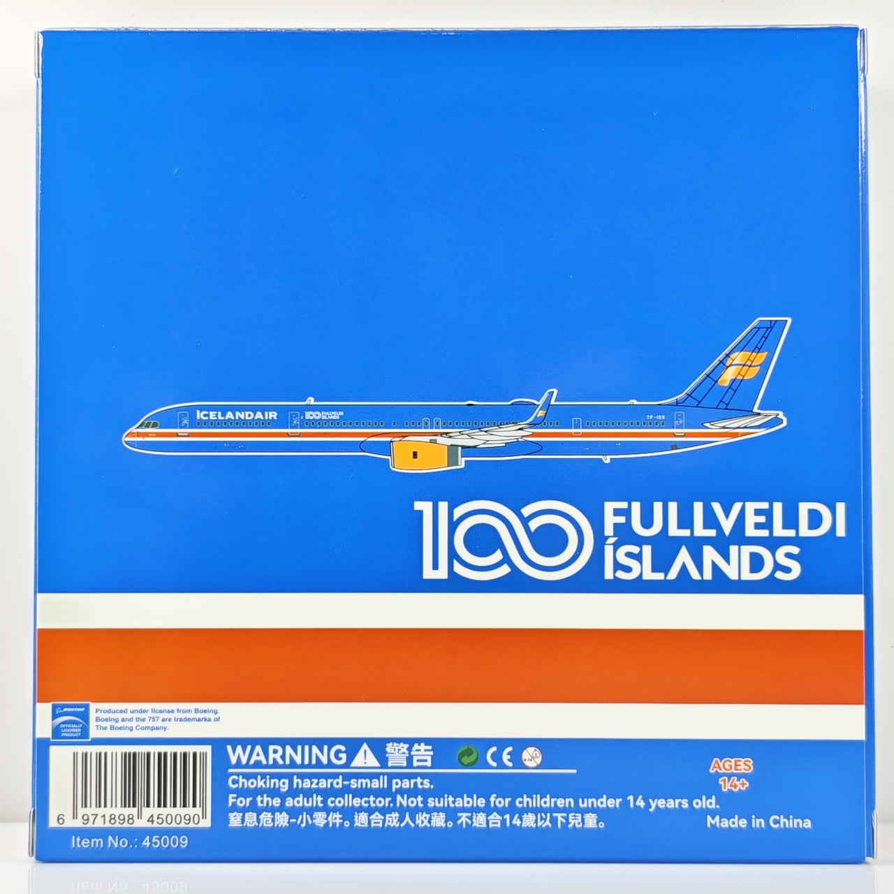 ICELAND AIR Boeing B757-200 N757AF Airplane Model (1:400 Scale)