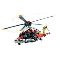 Thumbnail for 42145 Technical Airbus H175 Rescue Helicopter Building Set (Motorised Spinning Rotors)