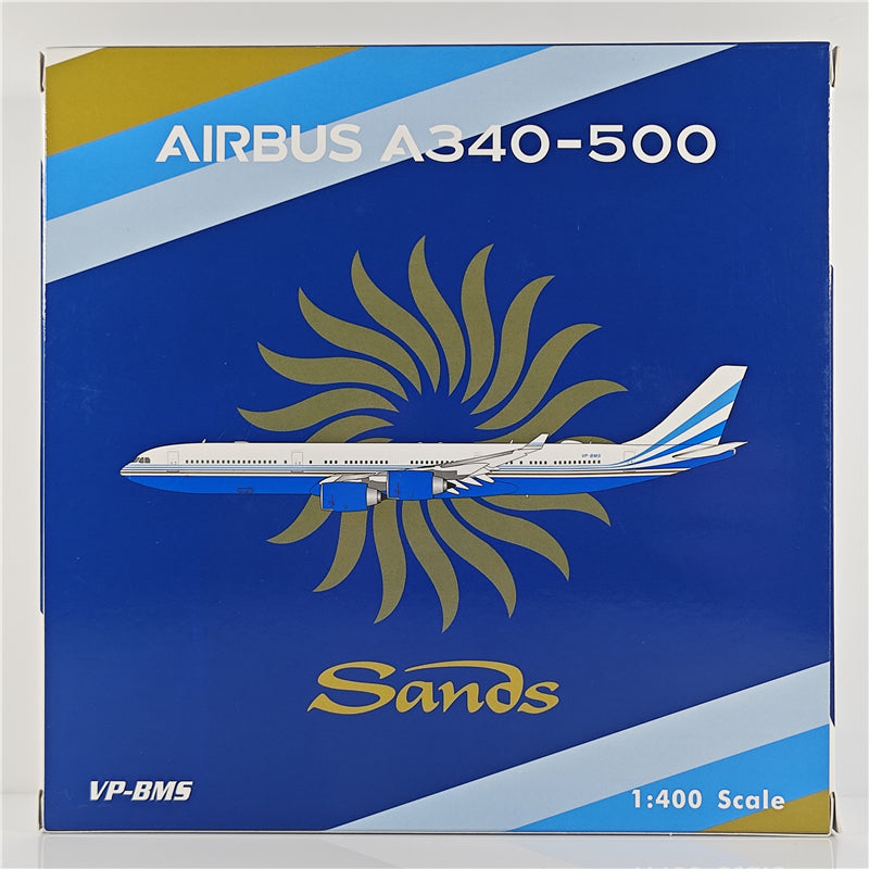 Las Vegas Sands Airbus A340-500 VP-BMS Airplane Model